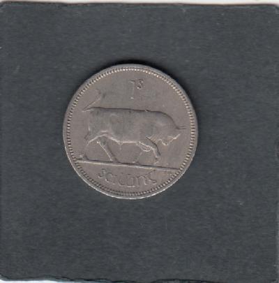 Beschrijving: 1 Shilling  COW